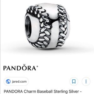 Pandora baseball charm